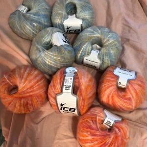 🎈🎈🎈SALE. 8 skeins of IceYarn, new